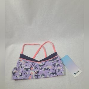 NWT Ivivva By Lululemon Reversible Wave Rider Swim Top Size 12 youth